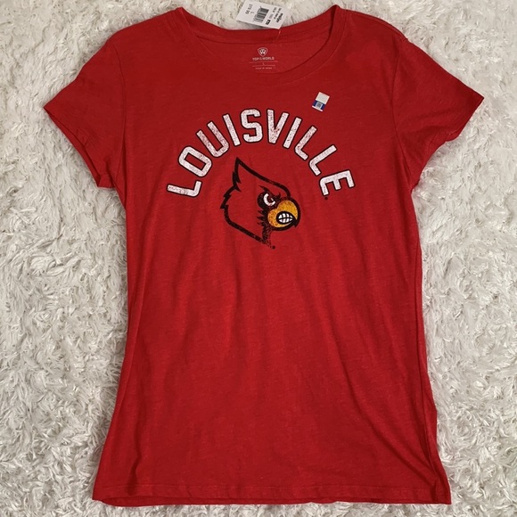 NWT Womens Louisville Cardinals T Shirt Sz L - Picture 2 of 10